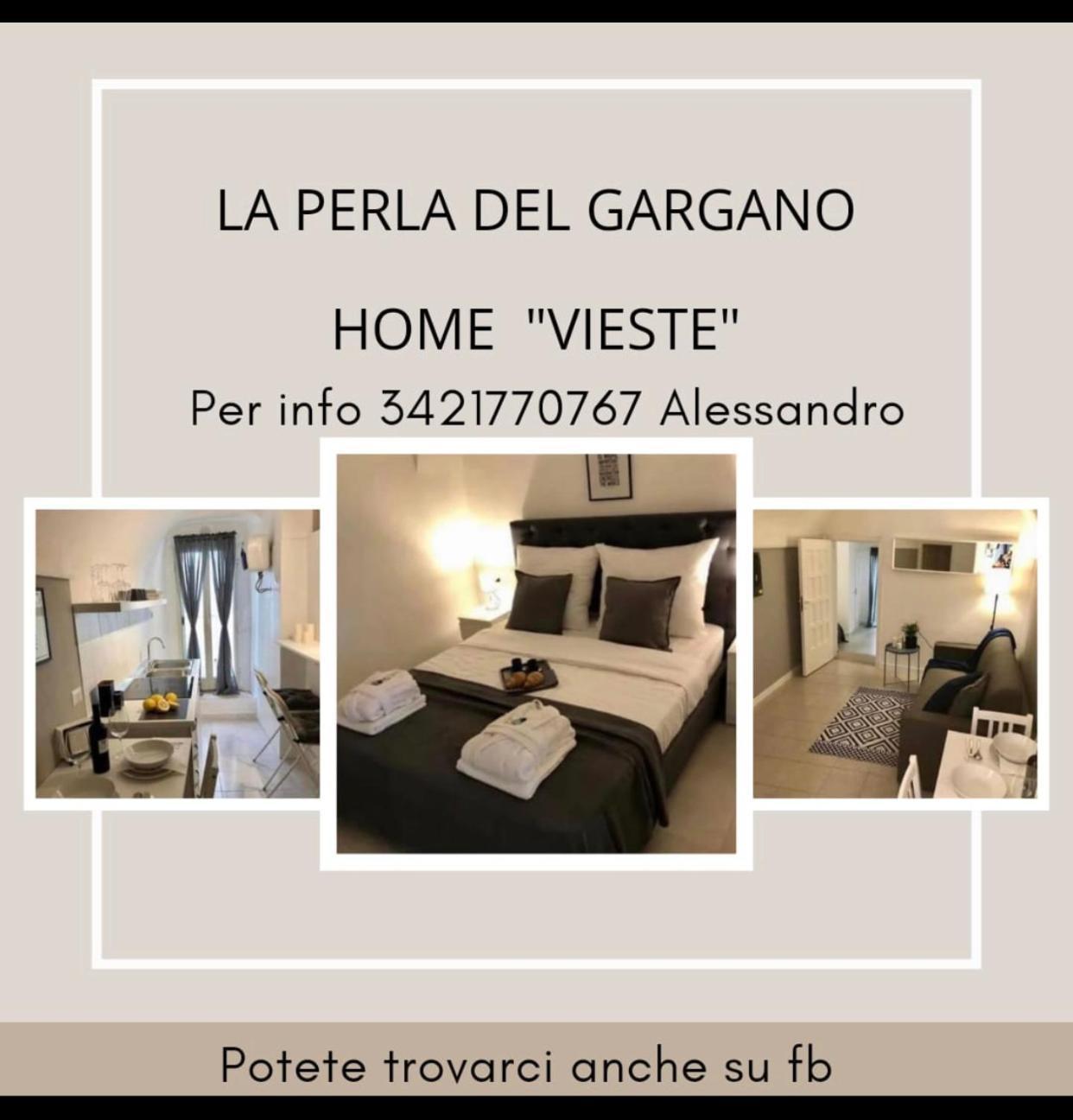 La Perla Del Gargano Home Vieste Buitenkant foto